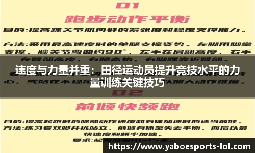 速度与力量并重：田径运动员提升竞技水平的力量训练关键技巧